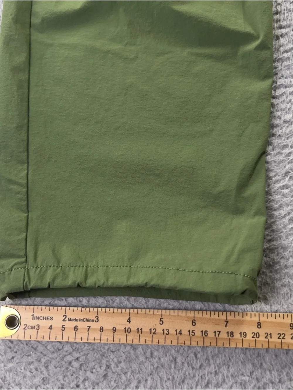 Columbia Titanium Convertible Pants Womens 20W Green Lightweight Outdoors Hiking - Picture 9 of 15